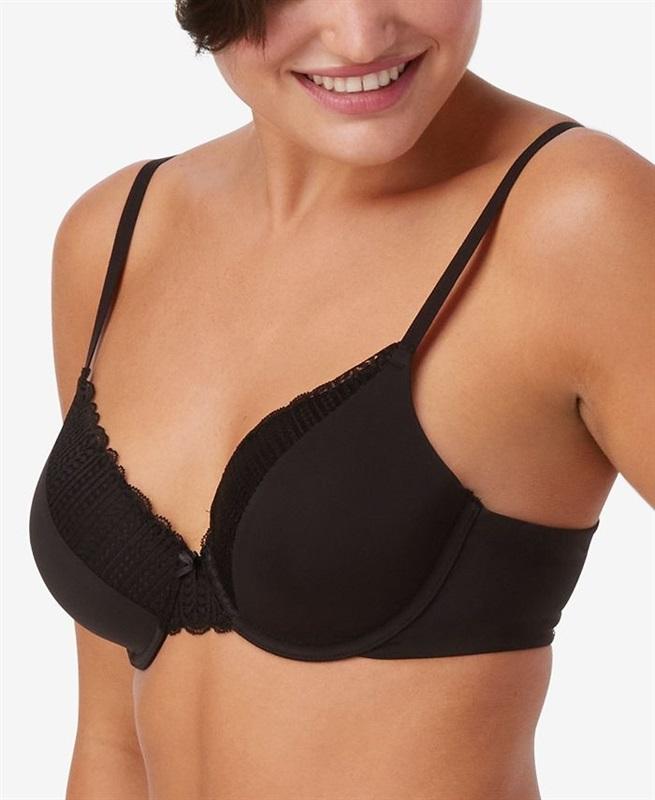 NWPT Maidenform 36B Comfort Devotion Embellished Black Bra 9404 132974