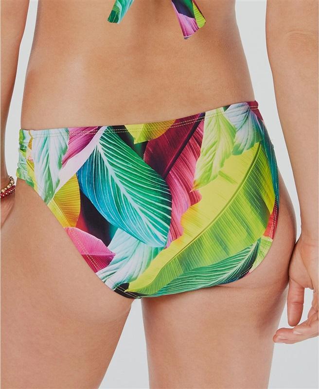 NWT La Blanca 6 Island Goddess Tropical Hipster Bikini Swim Bottoms 132982