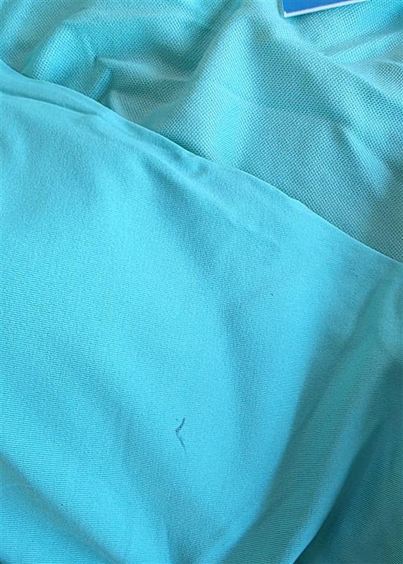 NWT Bleu Rod Beattie 14 Deep V Shirt Tankini Teal Blue 132980