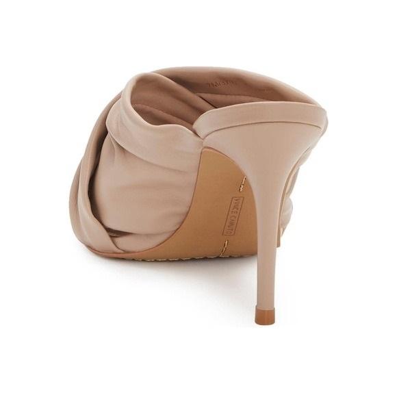 NWOTD Vince Camuto 6.5 CLARSTIE MULE Slide Nude Beige 132989