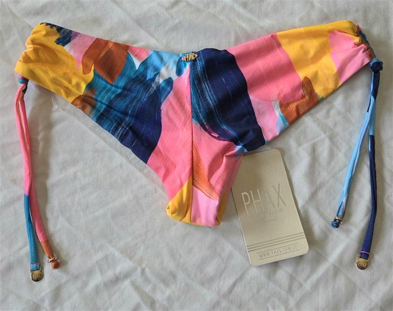 NWT Maria Bonita Phax S Hipster latin Swim Bottom Rainbow 132994
