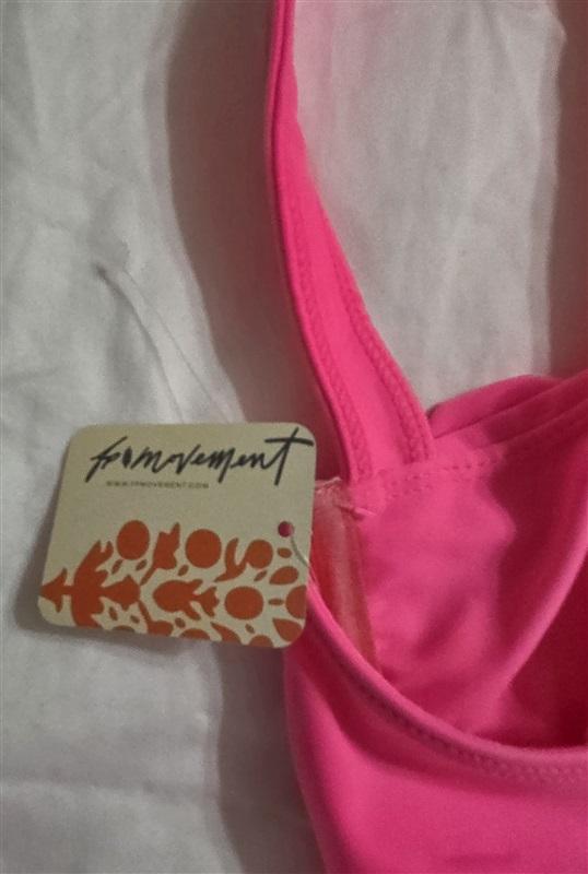 NWT Free People XL Belle Anna The Oracle Underwire Bikini Swim Top PINK 133003