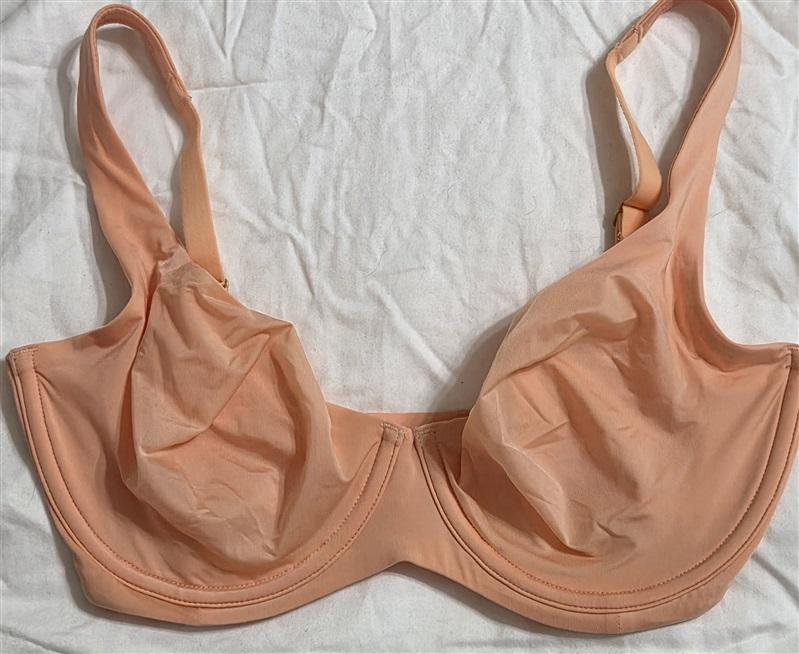 NWOT CUUP 30E The Scoop Light Orange Microfiber Underwire Bra 133017
