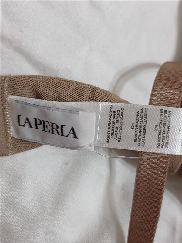 NWT La Perla 38B Sexy Town Push-Up Bra Beige 133024