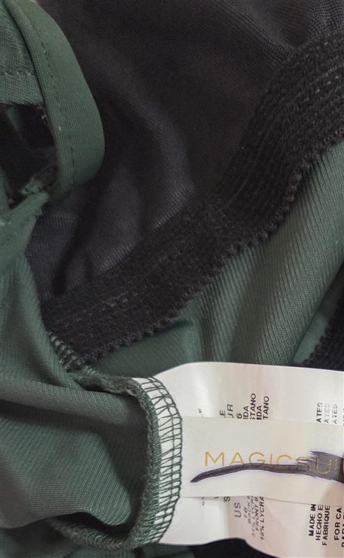 NWT MagicSuit Miraclesuit 16 Solid Mikki Slimming 1PC Green Swimsuit 133057
