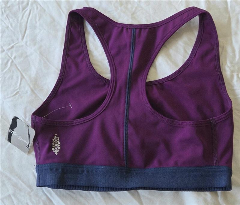 NWT FP Free People Movement XS Sports Bra Power Plum 133108