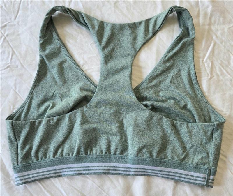 NWOT b.tempt'd Wacoal L Green Racerback Sports Bra 133111