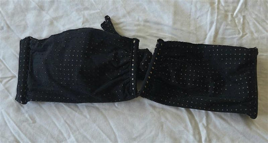NWOT Pilyq S Bandeau V Wire Tie Back Bikini Swim Top 133123