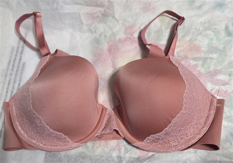 NWOTD Soma 36DD Vanishing 360 Perfect Coverage Lace Bra Pink 133141