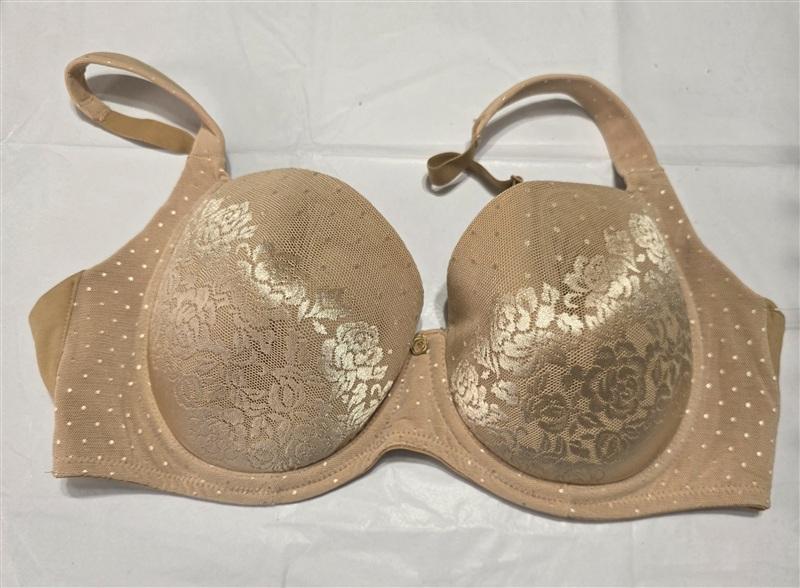 NWOTD Soma 36DDD Stunning Support Balconette Bra Beige 133149