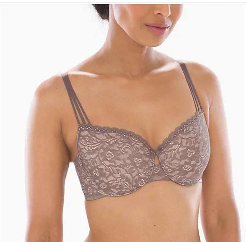 NWT Soma 34C Enticing Lift Unlined Full Coverage Bra Taupe 133153