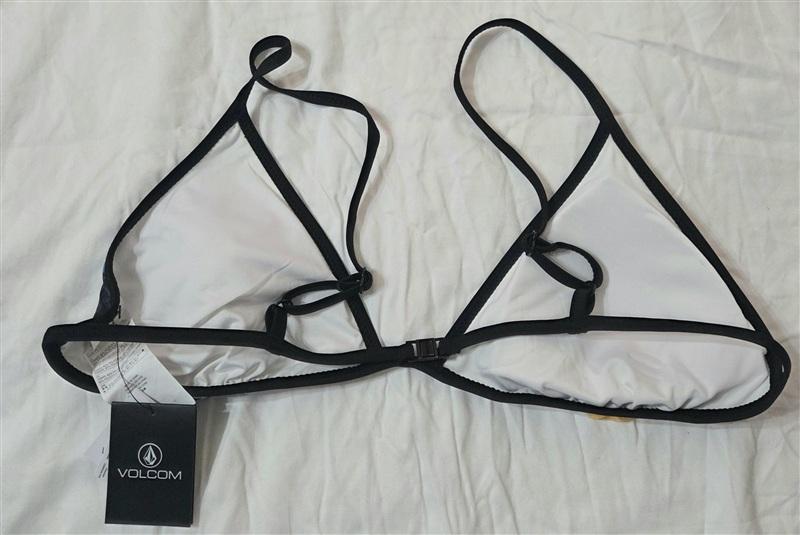 NWOT Volcom XL Collage Dropout Triangle Bikini Swim Top 133197