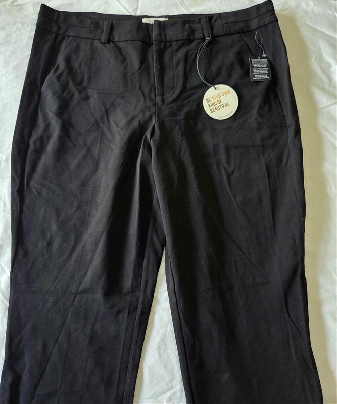 NWT RWN Rawan 18 Wide Leg Dress Pants Black 133218