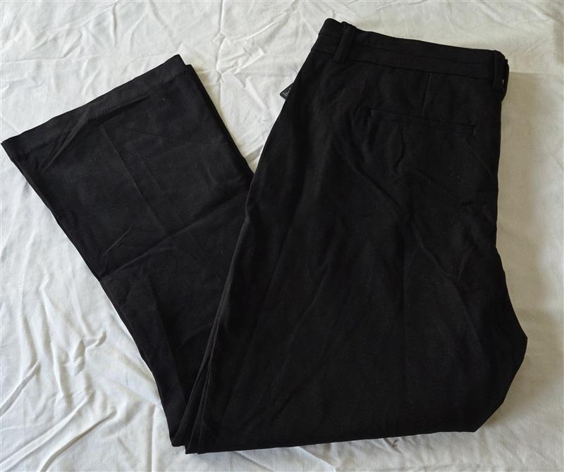 NWT RWN Rawan 18 Wide Leg Dress Pants Black 133218