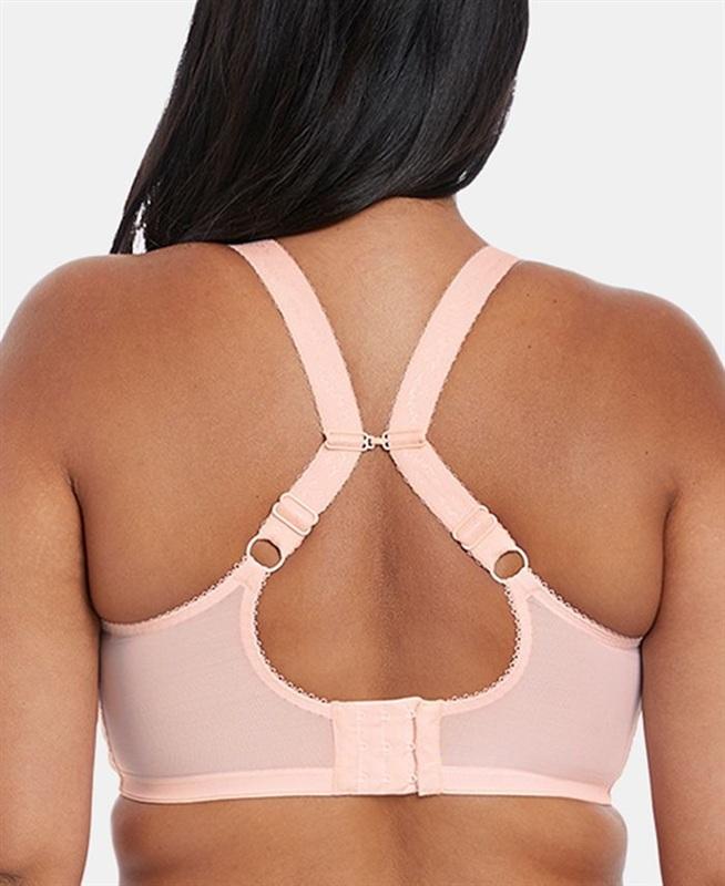 NWPT Elomi 38I USA Charley Underwire Stretch Lace Plunge Bra EL4382 Pink 133226