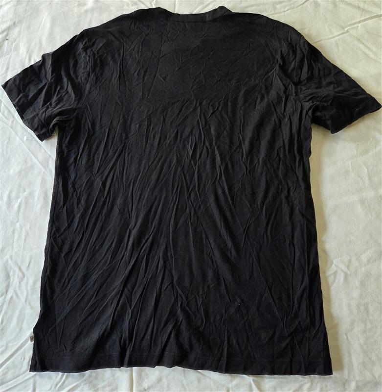 NWOT Standard James Perse 2 Short Sleeve Crew Neck T Shirt Black 133244