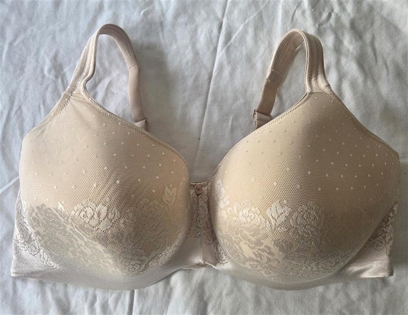 NWOTD Soma 44D Stunning Support Balconette Bra Beige 133245