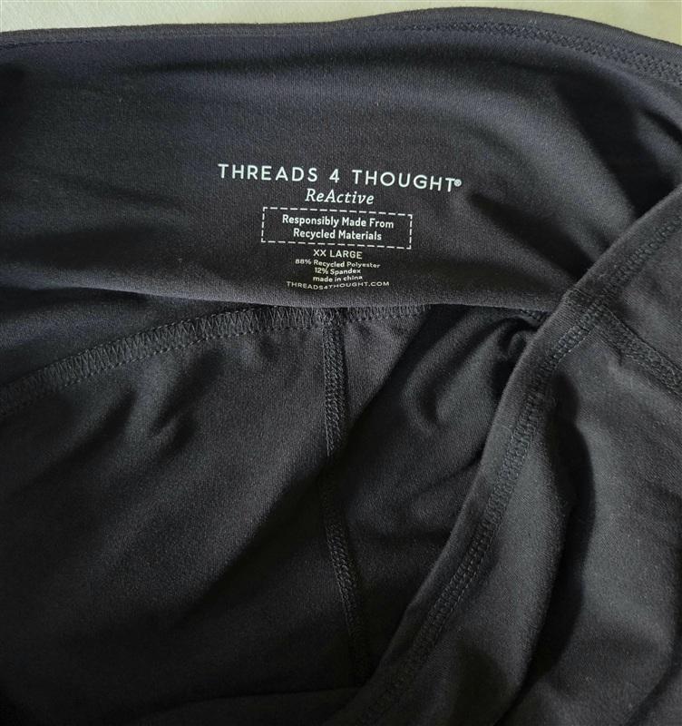 NWT Threads 4 Thought XXL Diaz Moto Maternity Legging Black 133252
