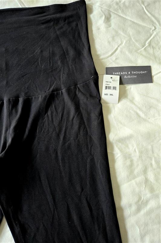 NWT Threads 4 Thought XXL Diaz Moto Maternity Legging Black 133252