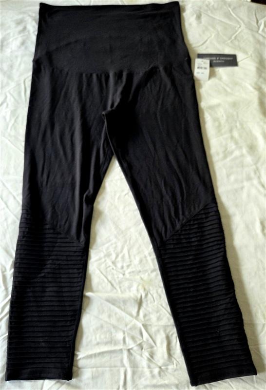 NWT Threads 4 Thought XXL Diaz Moto Maternity Legging Black 133252
