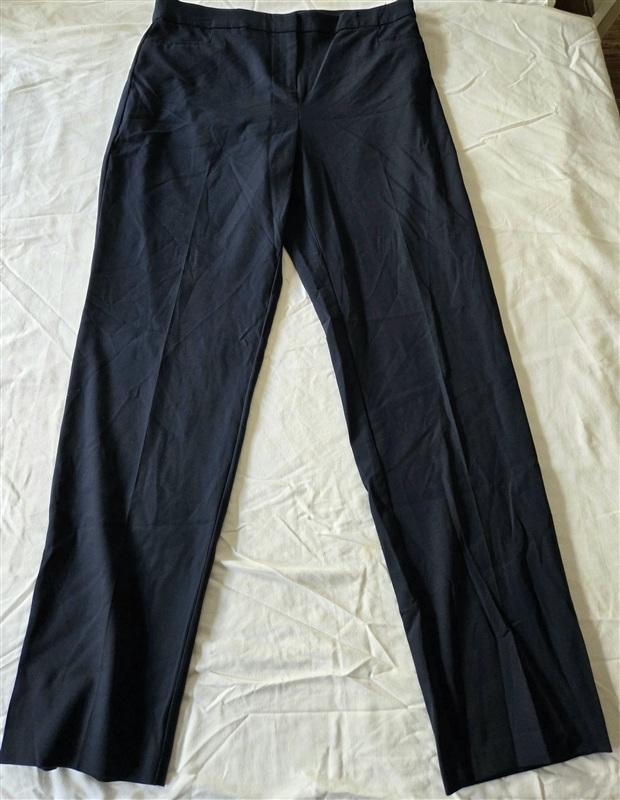NWOT Alfani 14 Skinny Leg Comfort Waist Navy Blue Pants 133255