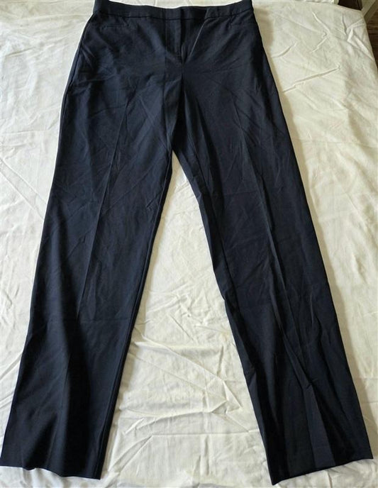 NWOT Alfani 14 Skinny Leg Comfort Waist Navy Blue Pants 133255