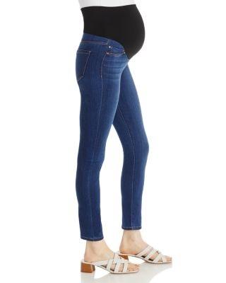 NWT Liverpool 16 33 Maternity Straight Jeans Black 133273