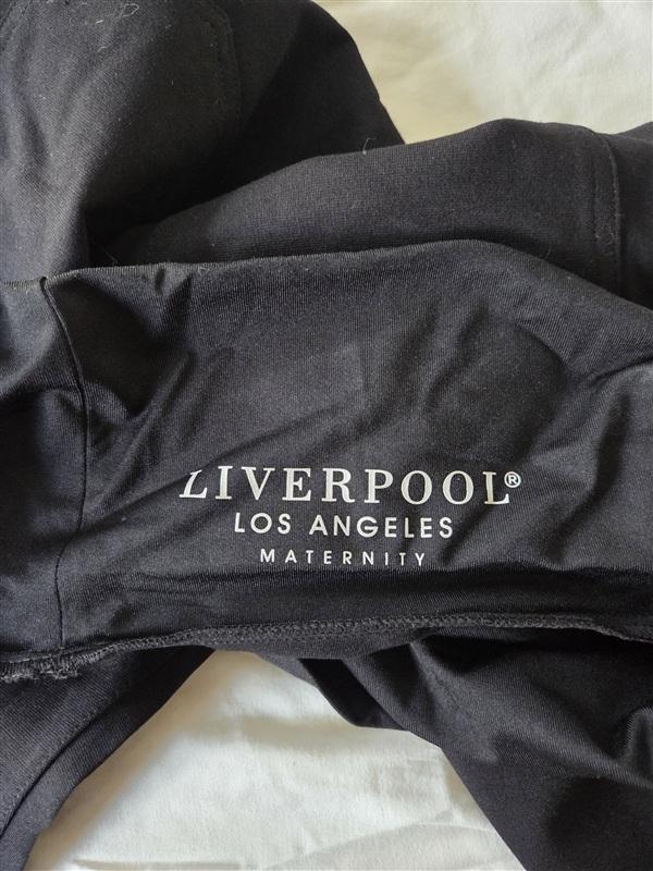 NWT Liverpool 16 33 Maternity Straight Jeans Black 133273