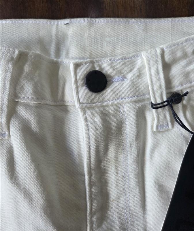 NWT Hale 32 Piper Sculpted High Waist Skinny Jeans White 133276