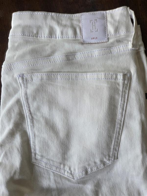 NWT Hale 32 Piper Sculpted High Waist Skinny Jeans White 133276