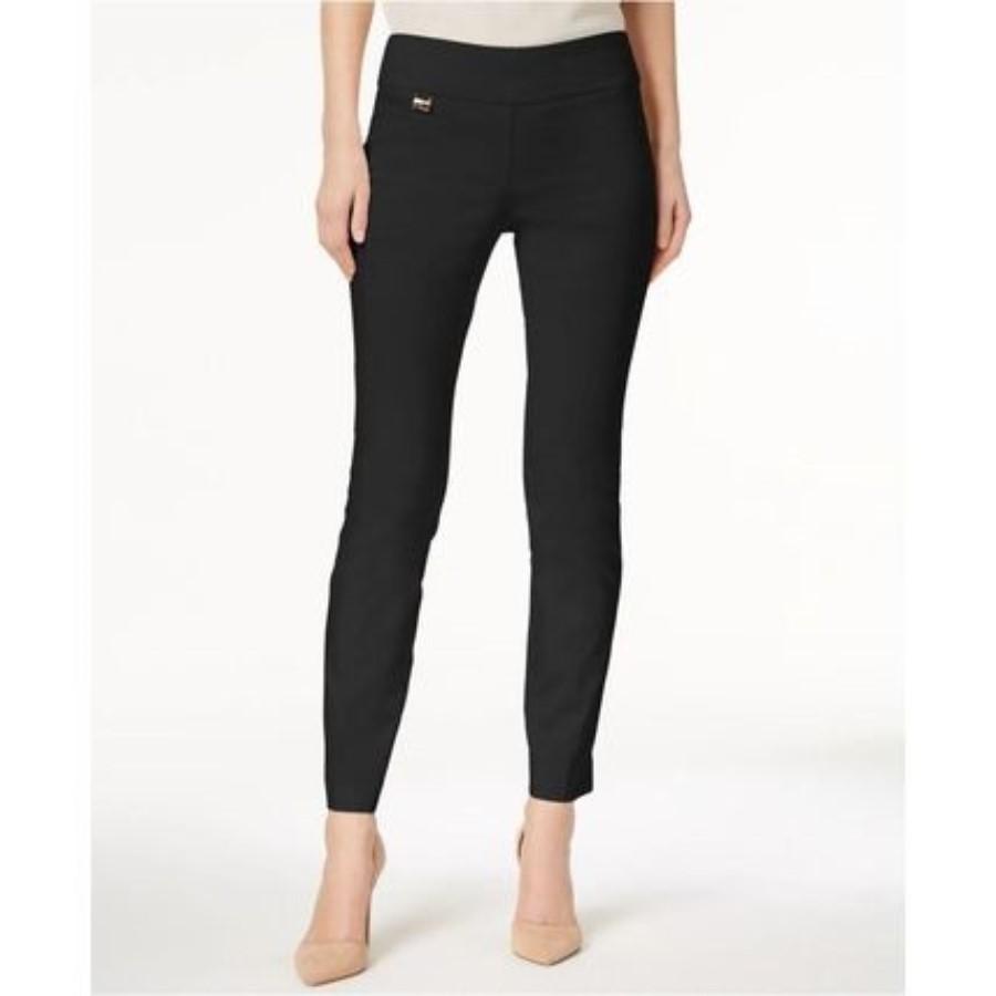 NWOT Alfani 14 Tummy-Control Pull-On Skinny Ankle Pants Blue 133288
