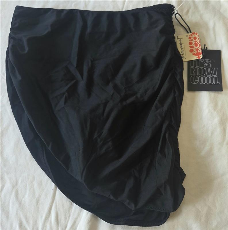 NWT Free People Movement M It's Cool Now Tie Up Skirt Bikini Surf Bottom 133310