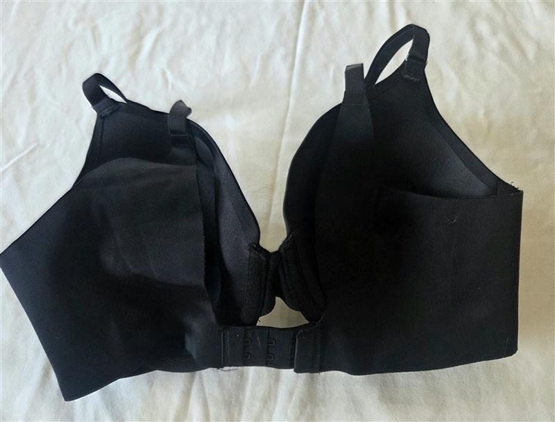 NWOT Soma 34D Vanishing Back Full Coverage Underwire Bra Black 133319