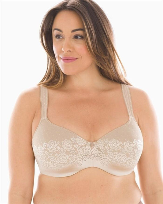 PO Soma 42G Stunning Support Balconette Bra Beige 133320