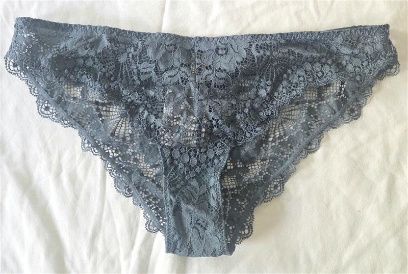 NWT Free People S Lace Storm Water Blue Bikini Underwear 133324