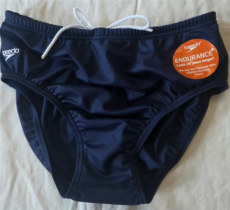 NWT Speedo 32 Endurance Swim Bottom Navy Blue 133325