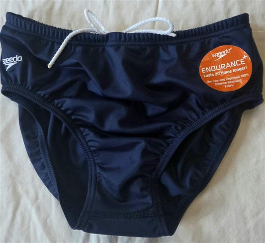 NWT Speedo 32 Endurance Swim Bottom Navy Blue 133325