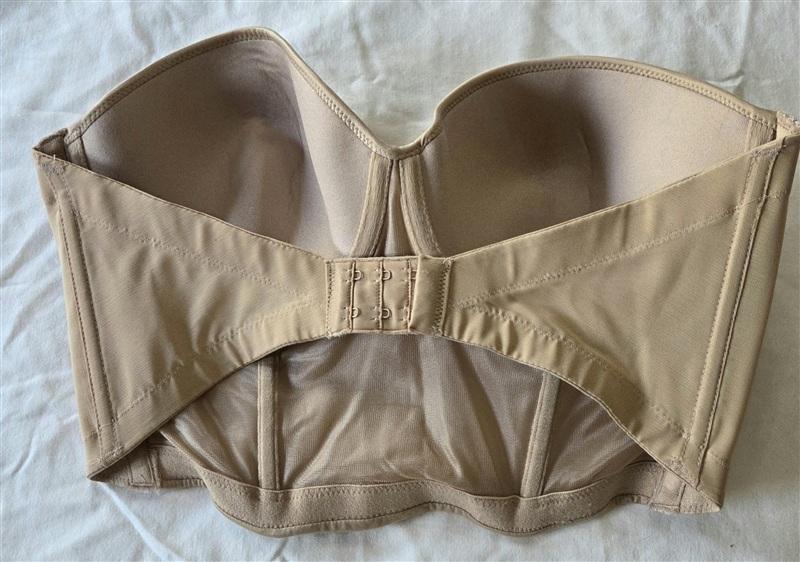 NWT b.tempt'd 38D Wacoal Backless Strapless Longline Bra 959281 Beige 133338
