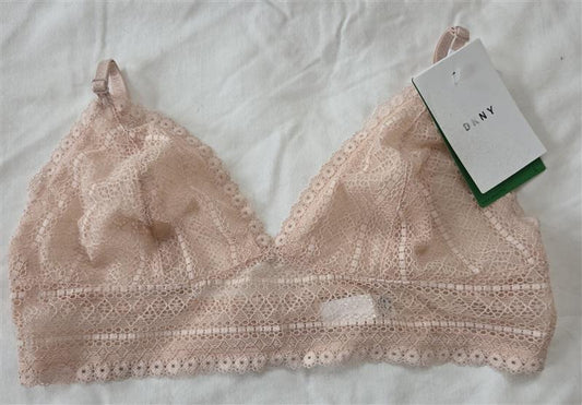 NEW DKNY Large Donna Karan DK4511 Pink Bra Bralette 133346