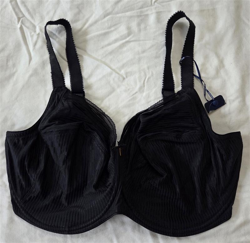 NWPT Fantasie 38K USA Fusion FL3091 Underwire Side Support Bra Black 133348