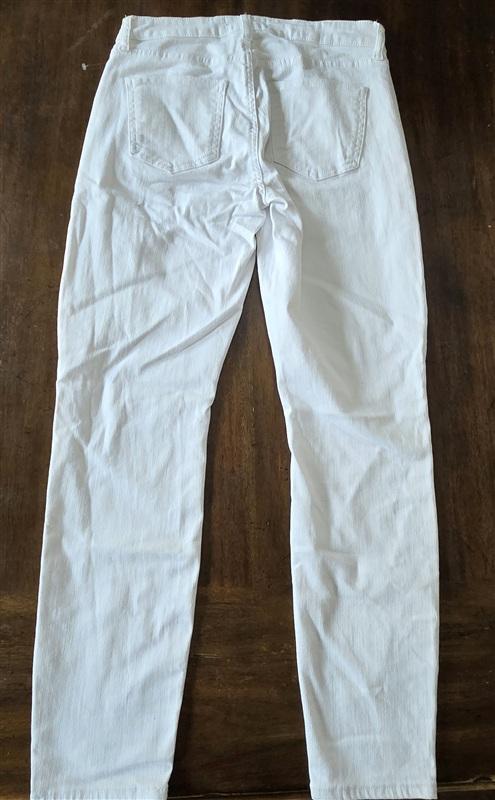 NWTD Pistola 27 Jennifer Oslo White High Waisted Skinny Jeans 133364