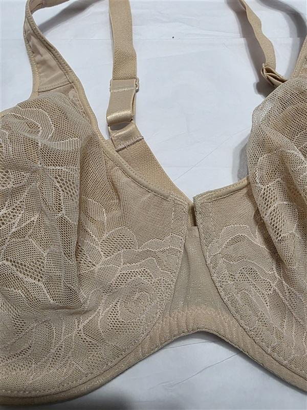 NWOT Wacoal 36D Stark Beauty Underwire Bra 855225 Beige 133369