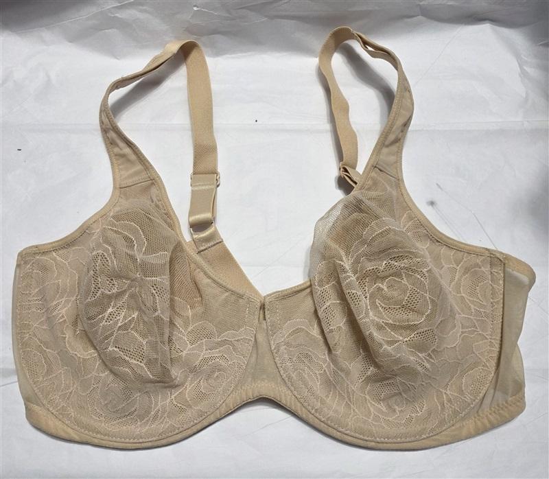 NWOT Wacoal 36D Stark Beauty Underwire Bra 855225 Beige 133369