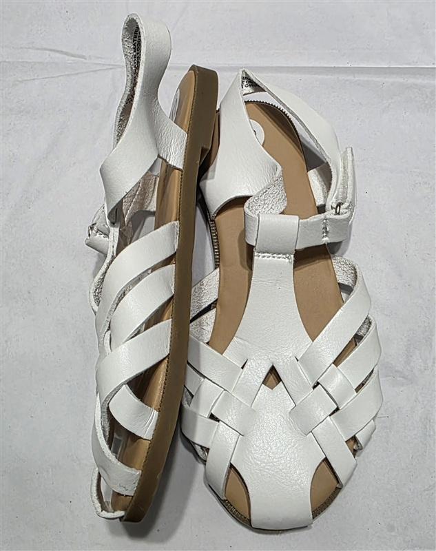 NEW Cat & Jack 12 Ella Fisherman Comfort Sandal White 133387