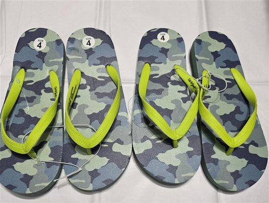 NEW Cat & Jack 4 Child 2pr Unisex Flip Flop Thong Sandal 133392