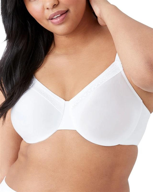 NWT Wacoal Perfect Primer 40D Full Figure Underwire Bra 855213 White 133414