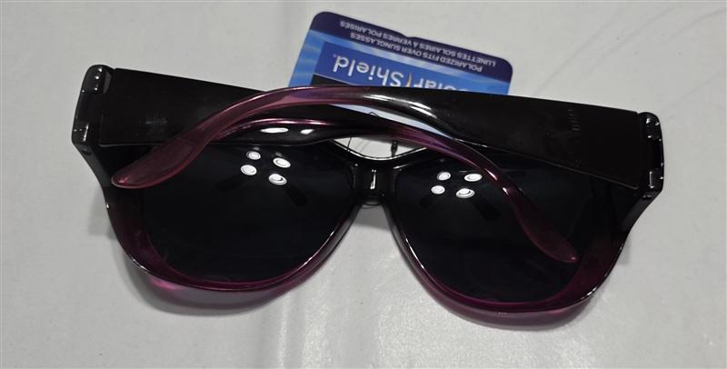 NWT Foster Grant Like A Rhinestone Pink Polarized Sunglasses 133430