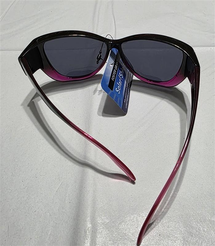 NWT Foster Grant Like A Rhinestone Pink Polarized Sunglasses 133430
