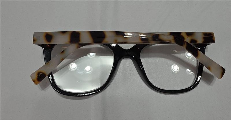 NWT Tahari 2.0 Orange Animal Cat Eye Thick Reading Nerd Glasses + Bonus 133443