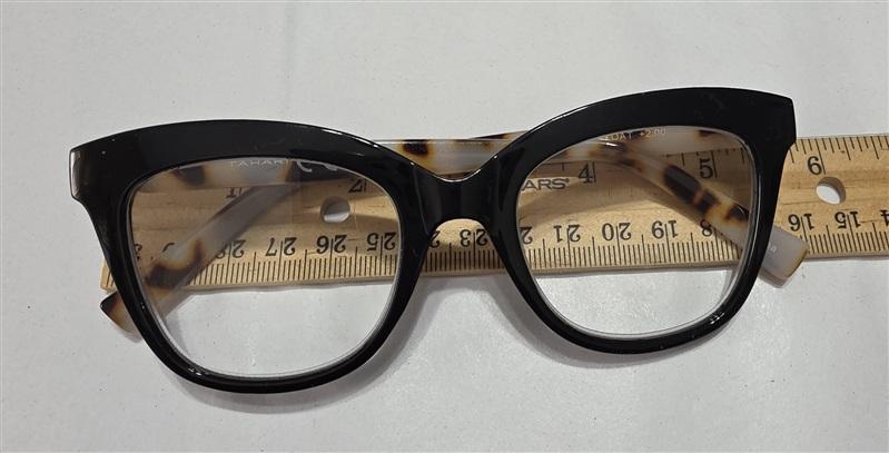 NWT Tahari 2.0 Green Animal Cat Eye Thick Reading Nerd Glasses + Bonus 133444